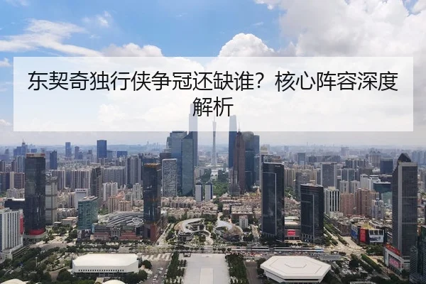 东契奇独行侠争冠还缺谁？核心阵容深度解析